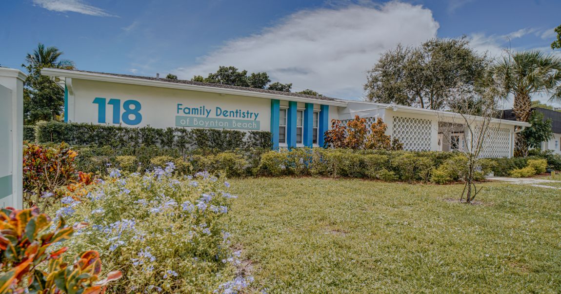 Exterior of Boynton Beach dental office building