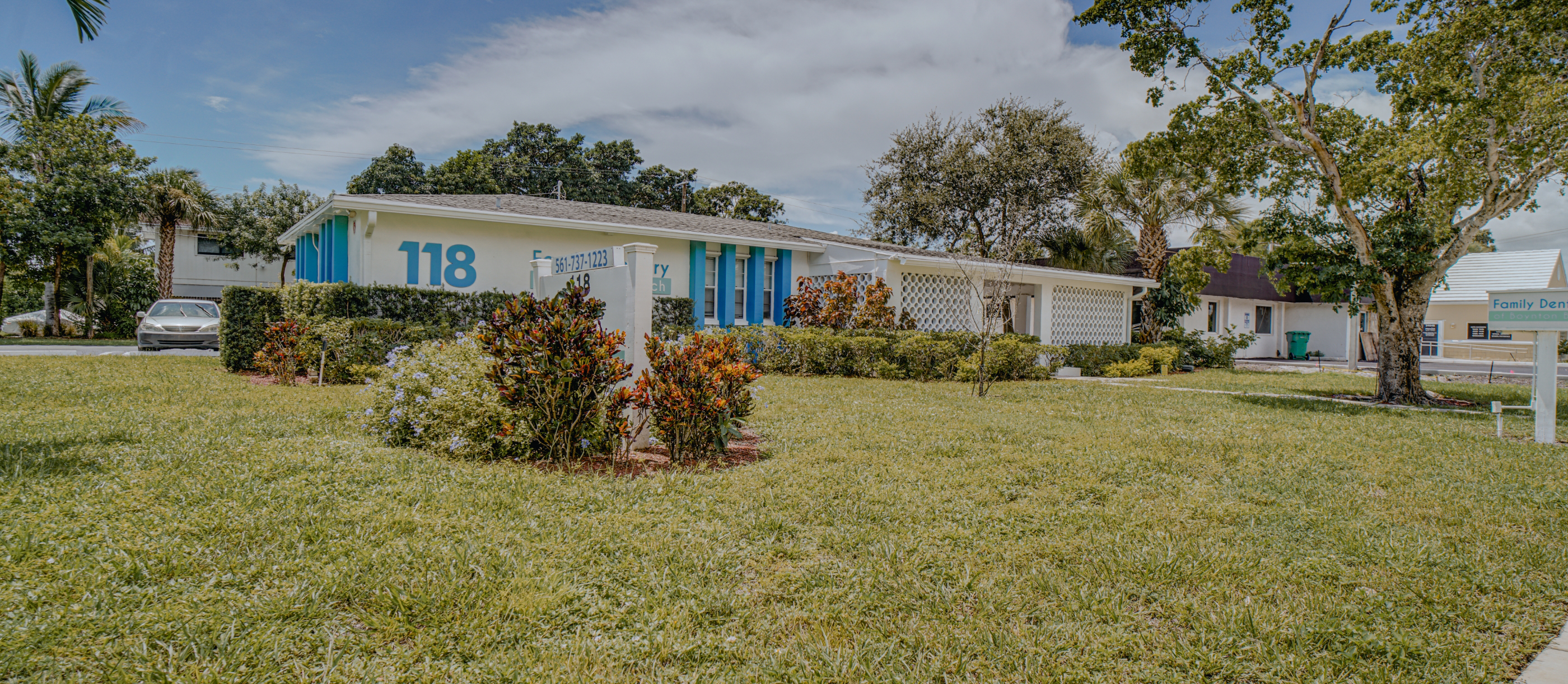 Exterior of Boynton Beach dental office building